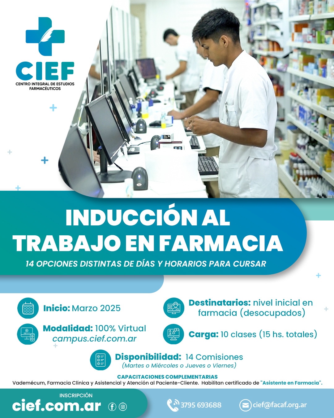 5 Medical center Flat Marketing pack Poster