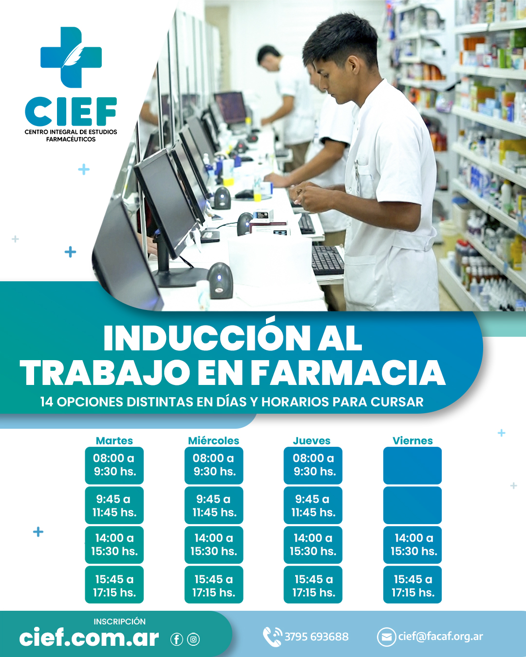 5 Medical center Flat Marketing pack Poster