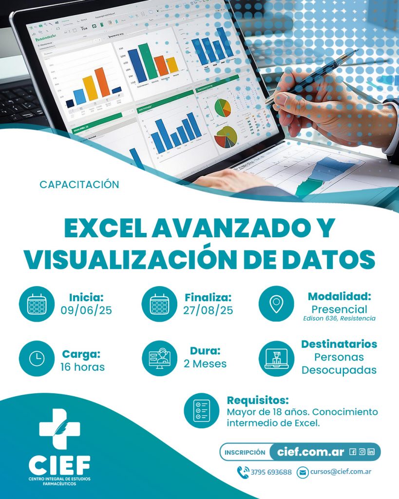 EXCEL AVANZADO Y VISUALIZACIÓN DE DATOS