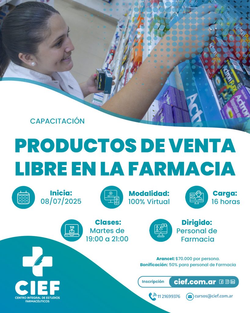 PRODUCTOS DE VENTA LIBRE EN LA FARMACIA
